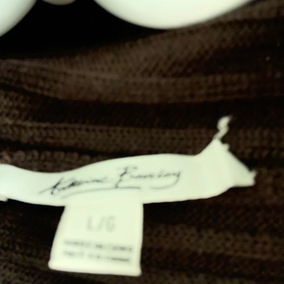 Long Sweater brown 50% wool heavy - Picture 3 of 8